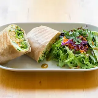 Baked Falafel Wrap